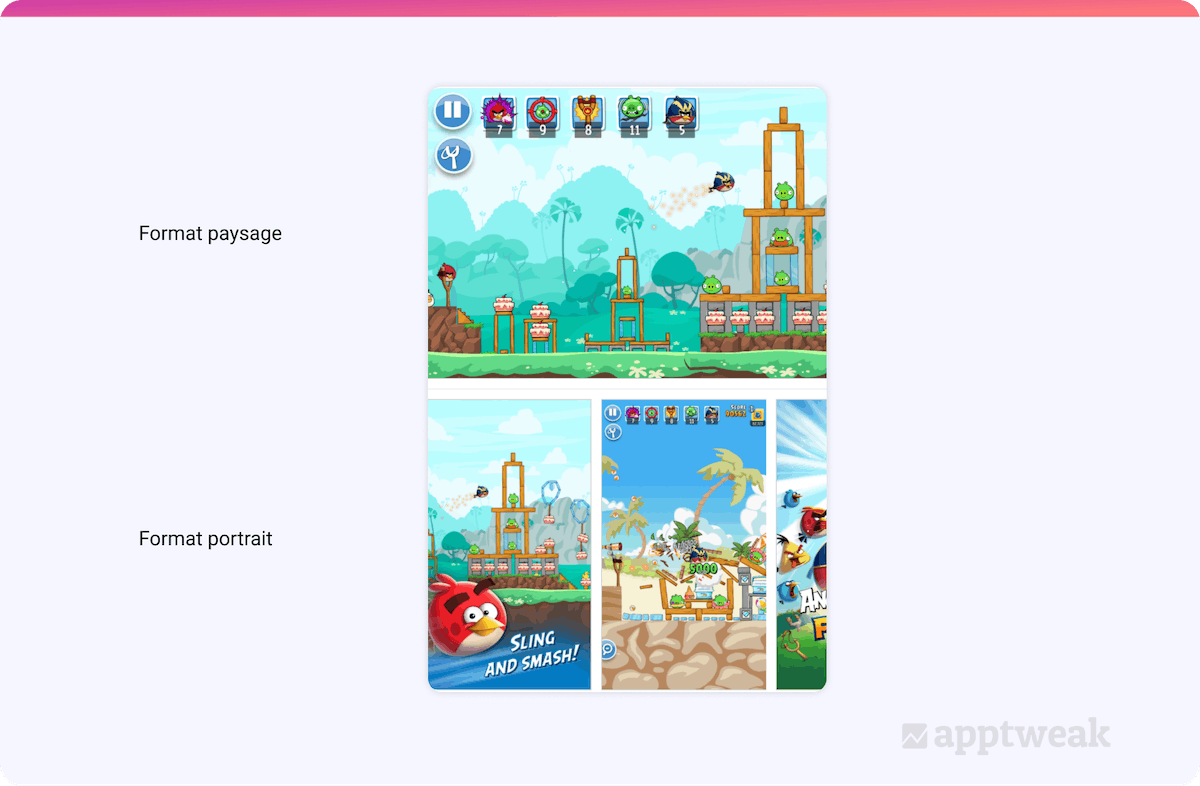 Les éléments visuels sont les plus importants après les metadata pour optimiser le taux de conversion d'une application. Il faut donc tester les éléments visuels via des A/B sur le Play Store et l'App Store.