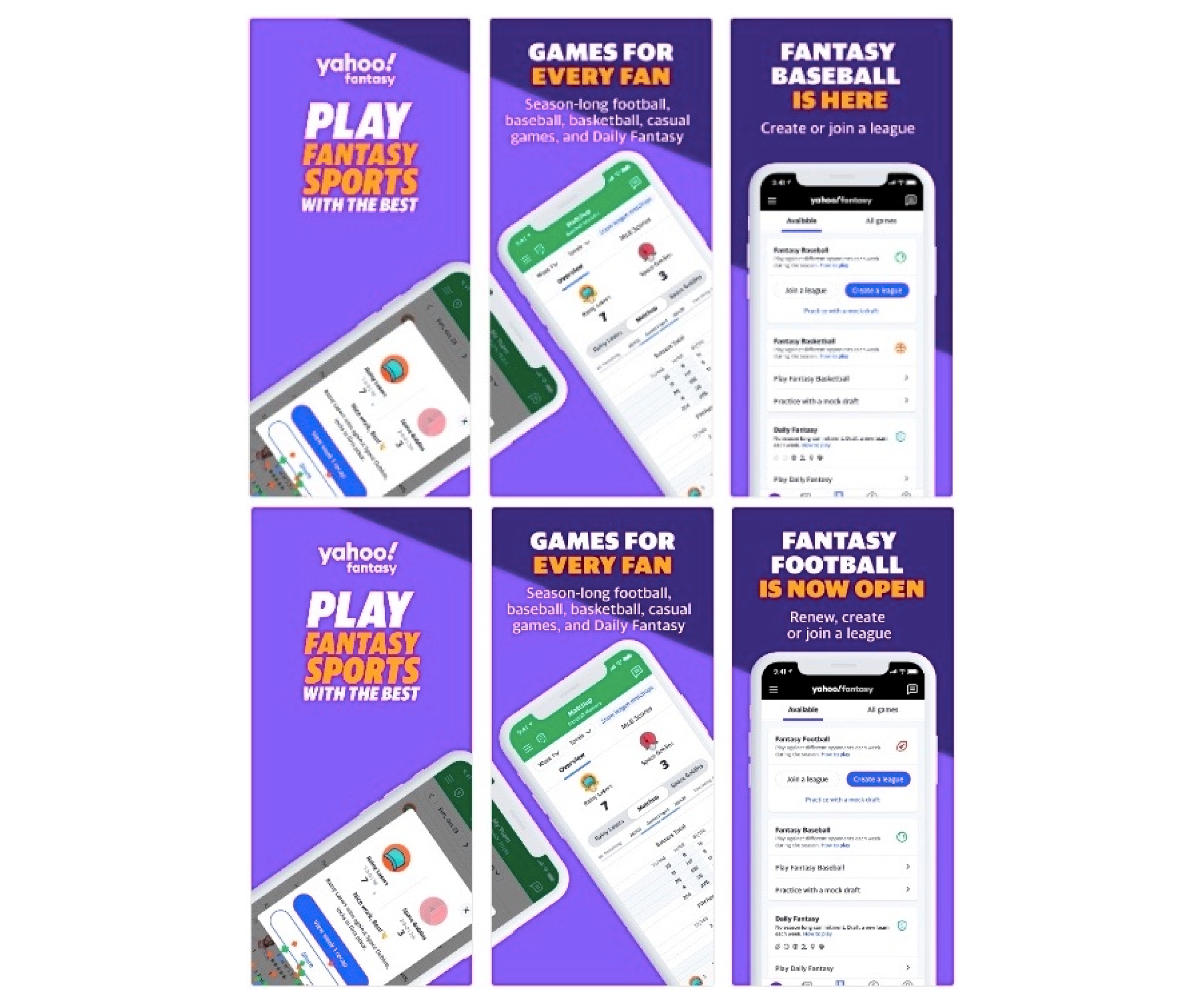 Yahoo Fantasy Sports 在 5 月优化了他们的截图，突出显示幻想足球文本和图像。通过这样做，他们能够早早利用幻想足球的巨大季节性高峰