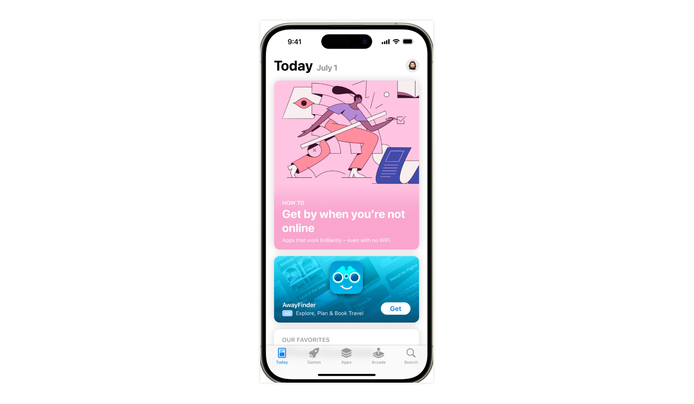 Leverage the Today Tab feature to effectively engage with users as soon as they enter the App Store, seeking out new apps for discovery and download