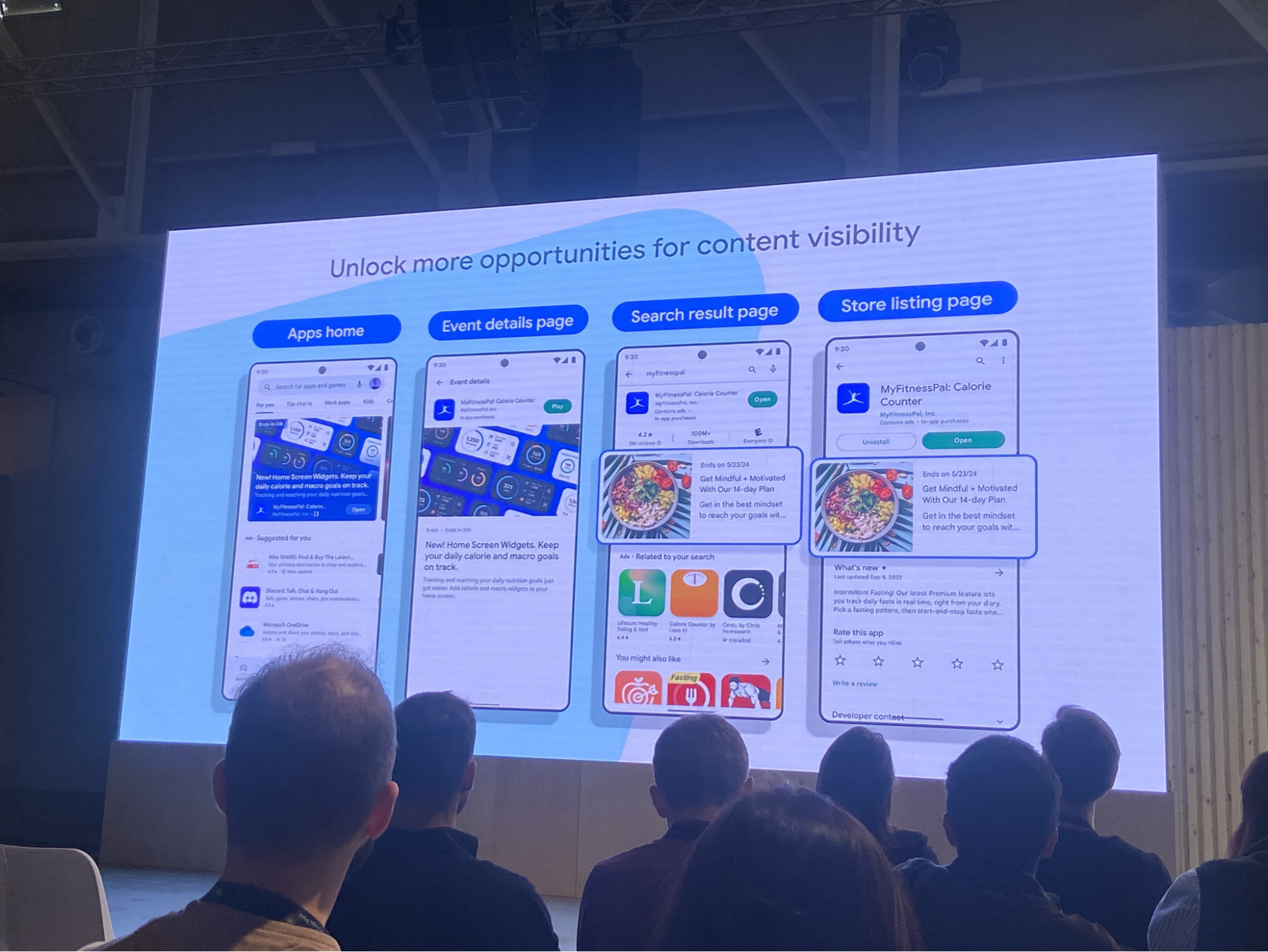 Google PlayTime 2024 - 프로모션 콘텐츠에 제공될 기능. 출처: Google