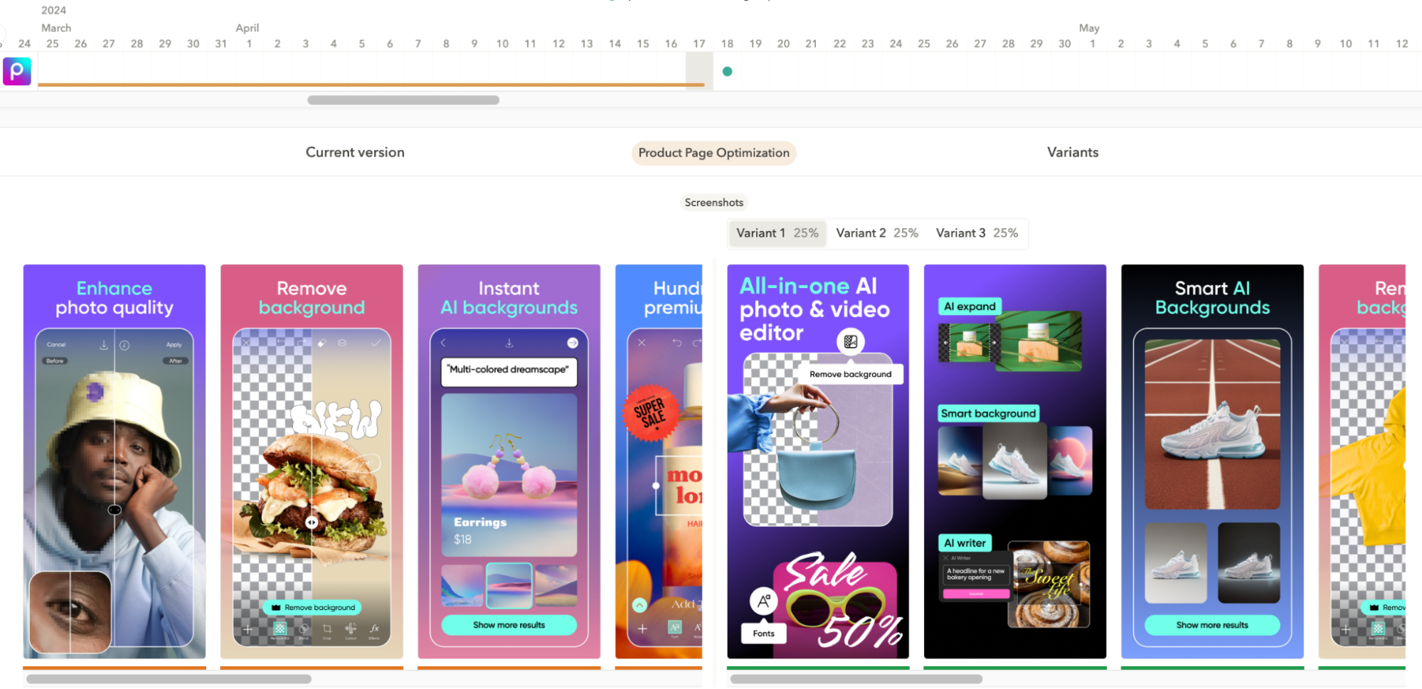 ASO best practices: A/B testing creatives tool for creative optimization