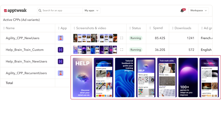Apple Search Ads Platform - Optimize with Custom Product Pages