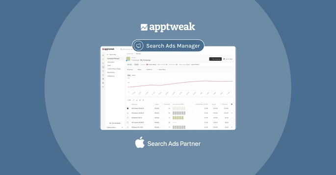 AppTweak은 이제 Apple Ads 파트너입니다.