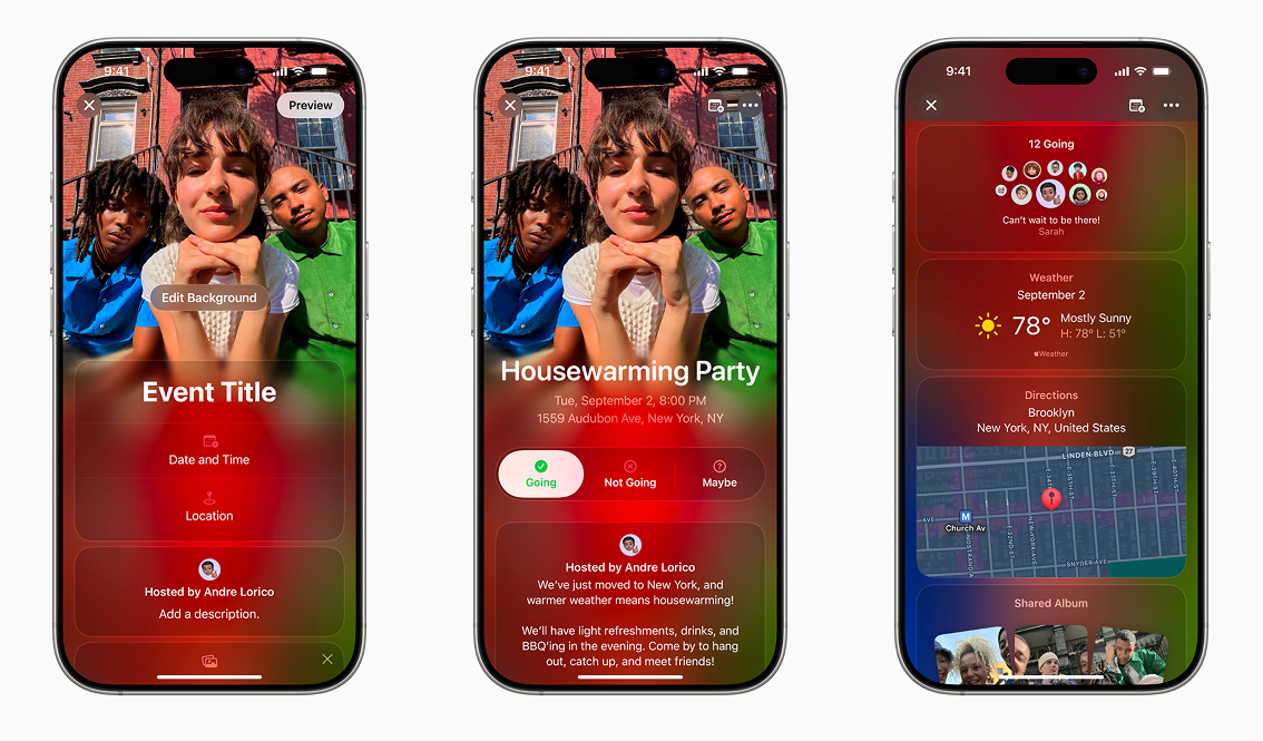 nouvelle app app store : Apple Invites  