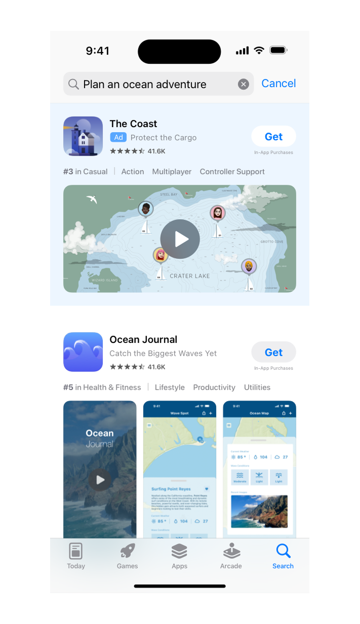 Nouvelle fonctionnalité IA Apple améliorant l'amélioration recherche