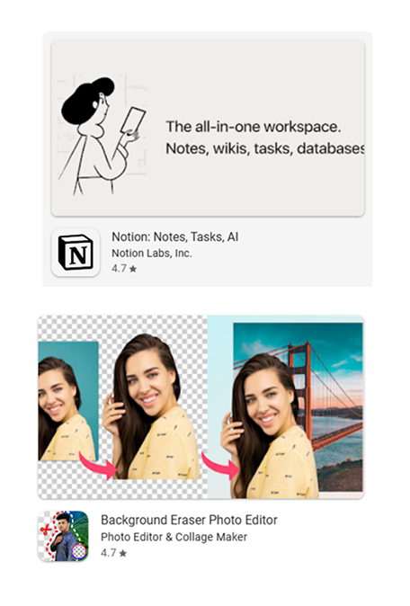 Google Play feature graphic example