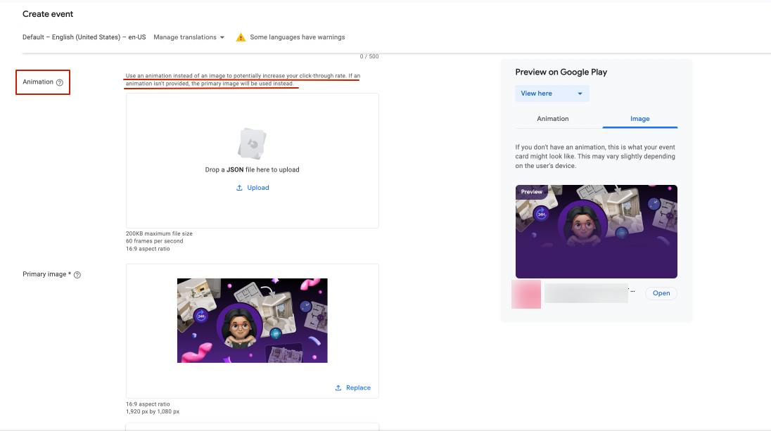Le nouveau format d'image animée arrive sur Google Play  