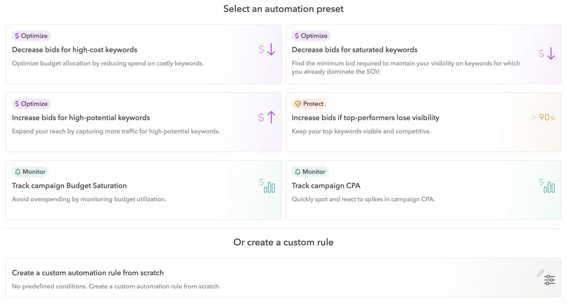 Automation for Apple Ads can be done with AppTweak