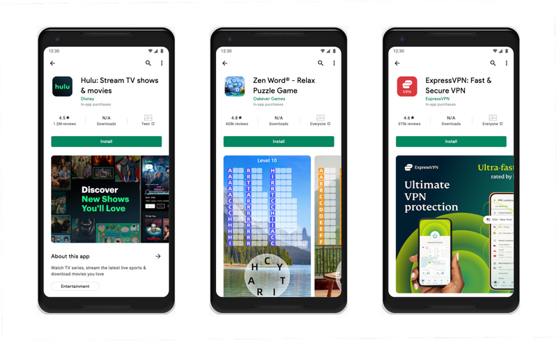 Google Play Ranking factors: games with brand and generic keywords in their app titles