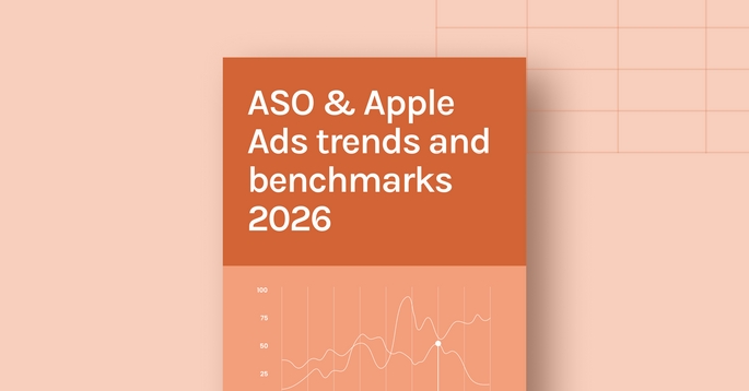 Just dropped: the ASO & Apple Ads trends and benchmarks report 2026