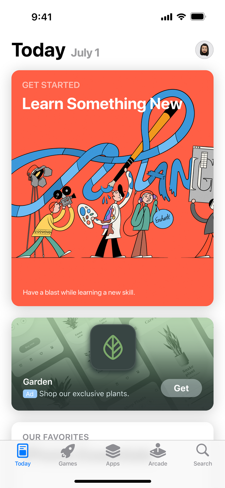 Apple Ads Today tab: Reach users on the App Store’s homepage with prominent ad placements