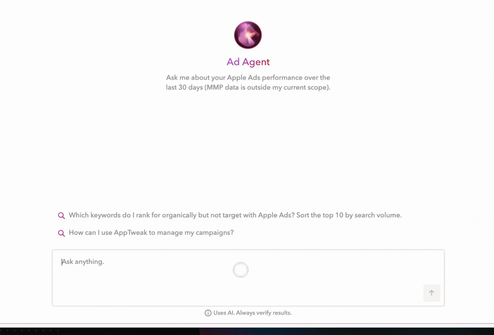 AIエージェントでApple Adsキャンペーンを分析