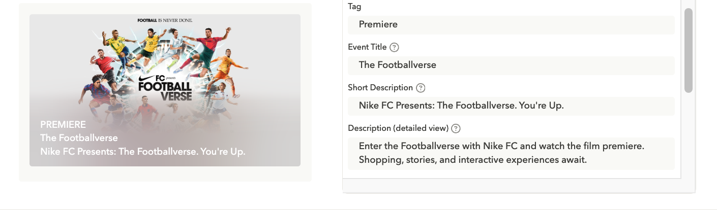 E-commerce World Cup examples