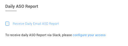 SlackでのAppTweak ASOレポート - ステップ2