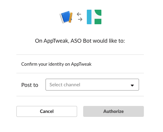 SlackでのAppTweak ASOレポート - ステップ3