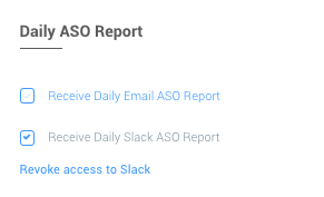 SlackでのAppTweak ASOレポート - ステップ4