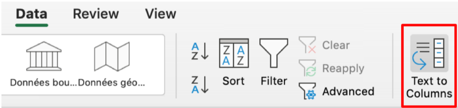 AppTweak ASO 도구: CSV를 Excel 시트로