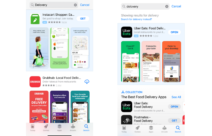 iOS 14 自动纠正以避免搜索结果中的拼写错误